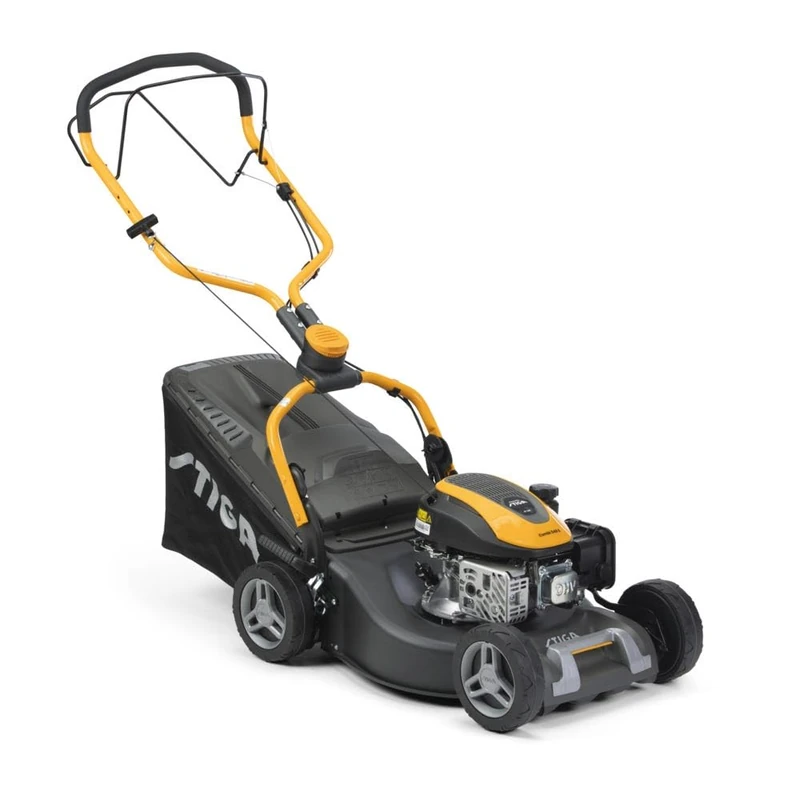 STIGA Combi 548 S Traction Lawn Mower with 139cc Engine - Cutting Width 46cm, Grass Catcher 60L