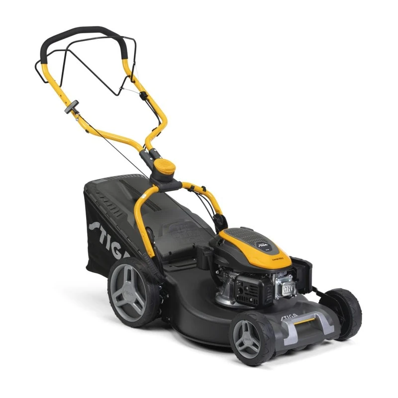 STIGA Combi 553 S Self-Propelled Lawn Mower - 166 cc Motor, 51 cm Cutting Width, 60 L Collection Container, 3-in-1 Mowing System