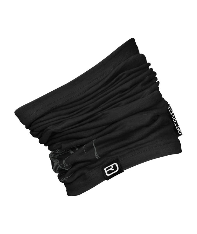 YPSILANTI 120 TEC LOGO NECKWARMER - C: black raven- T: unisex
