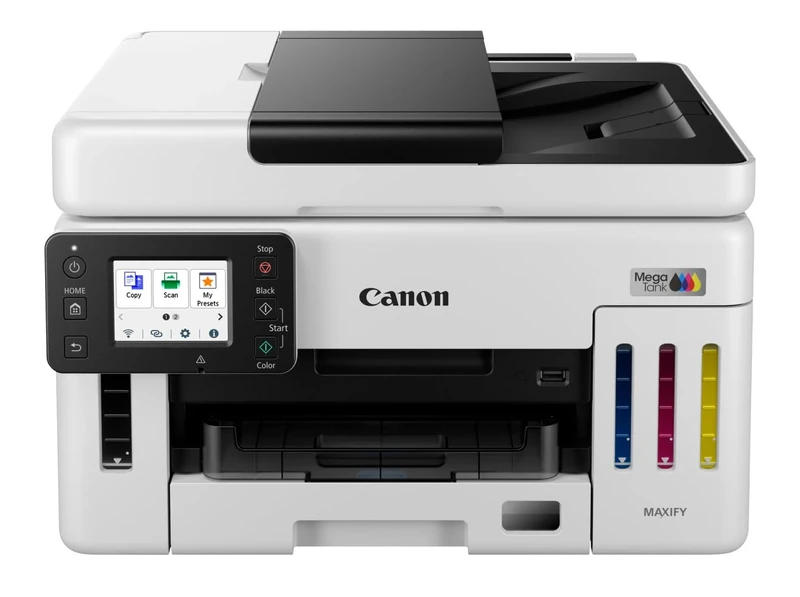Canon MAXIFY GX6150 Compact Printer voor Kantoor - Kleurenprinter, Kopieerapparaat en Scanner - Professionele MegaTank Inkjet Printer | Wifi, Ethernet to USB Ondersteuning