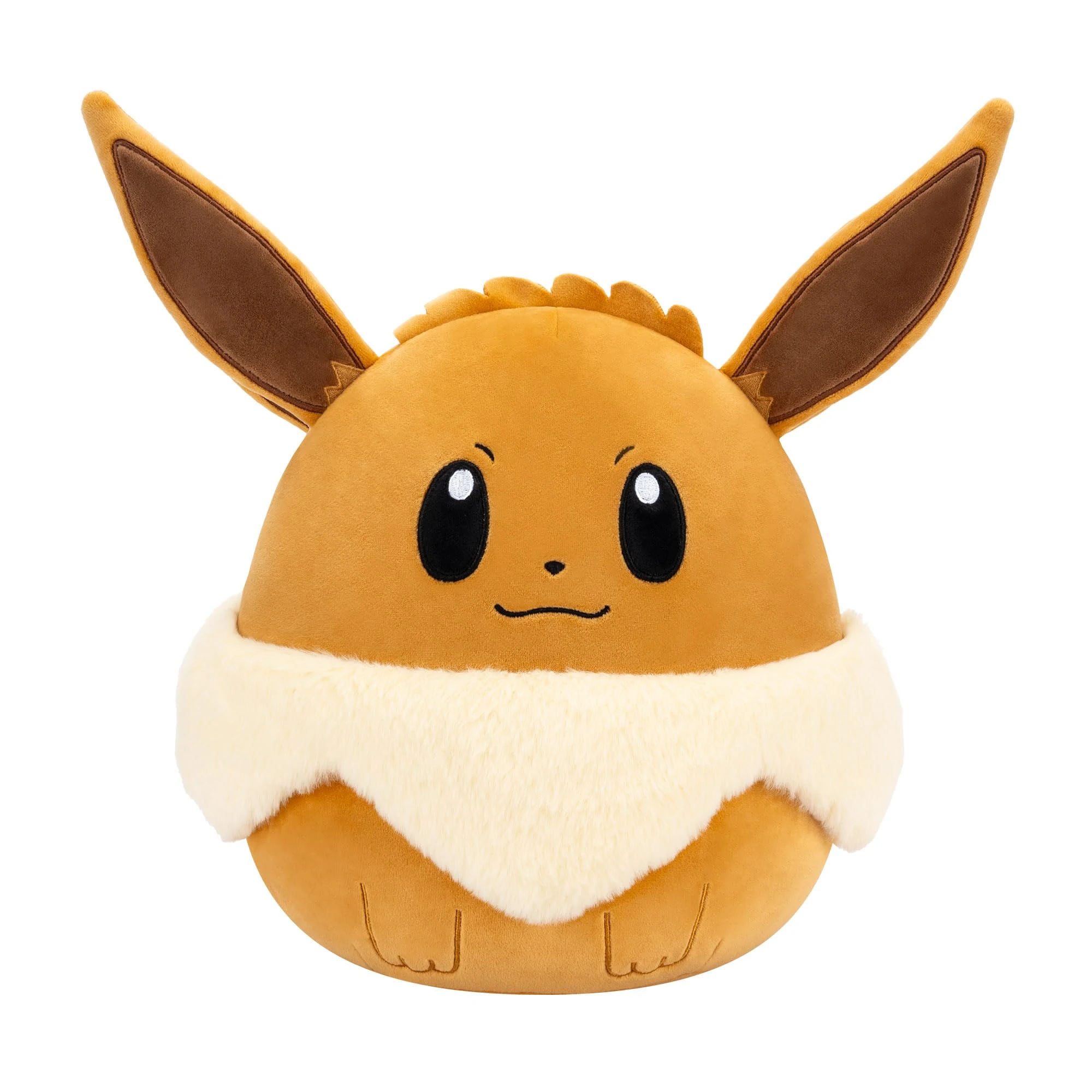 Squishmallows Original Pokémon 10-Inch Eevee - Add Eevee to your Squad, Ultrasoft Stuffed Animal Medium Plush, Official Kelly Toy Plush