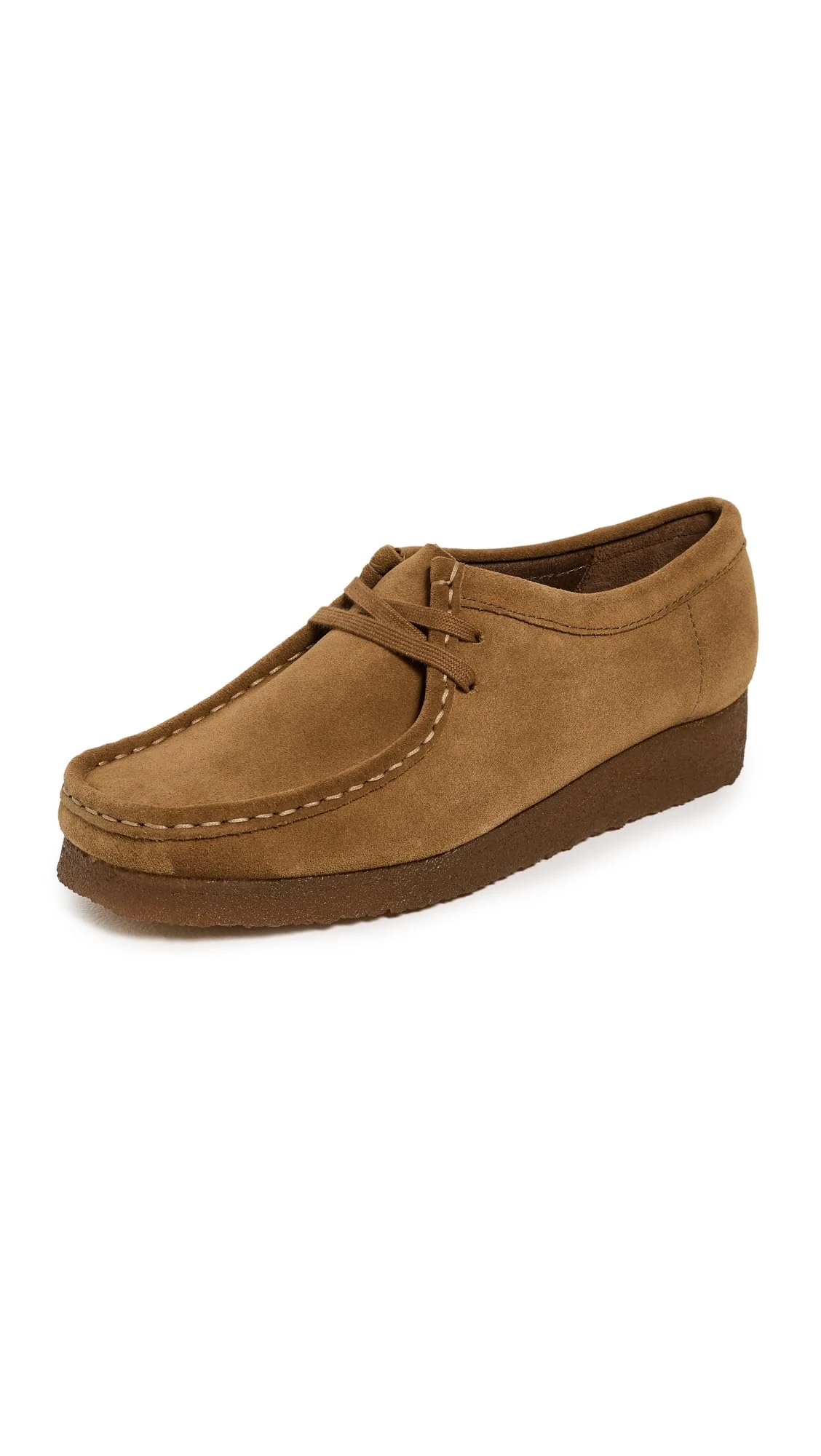 Clarks Womens Wallabee., Cola Suede, 3 UK