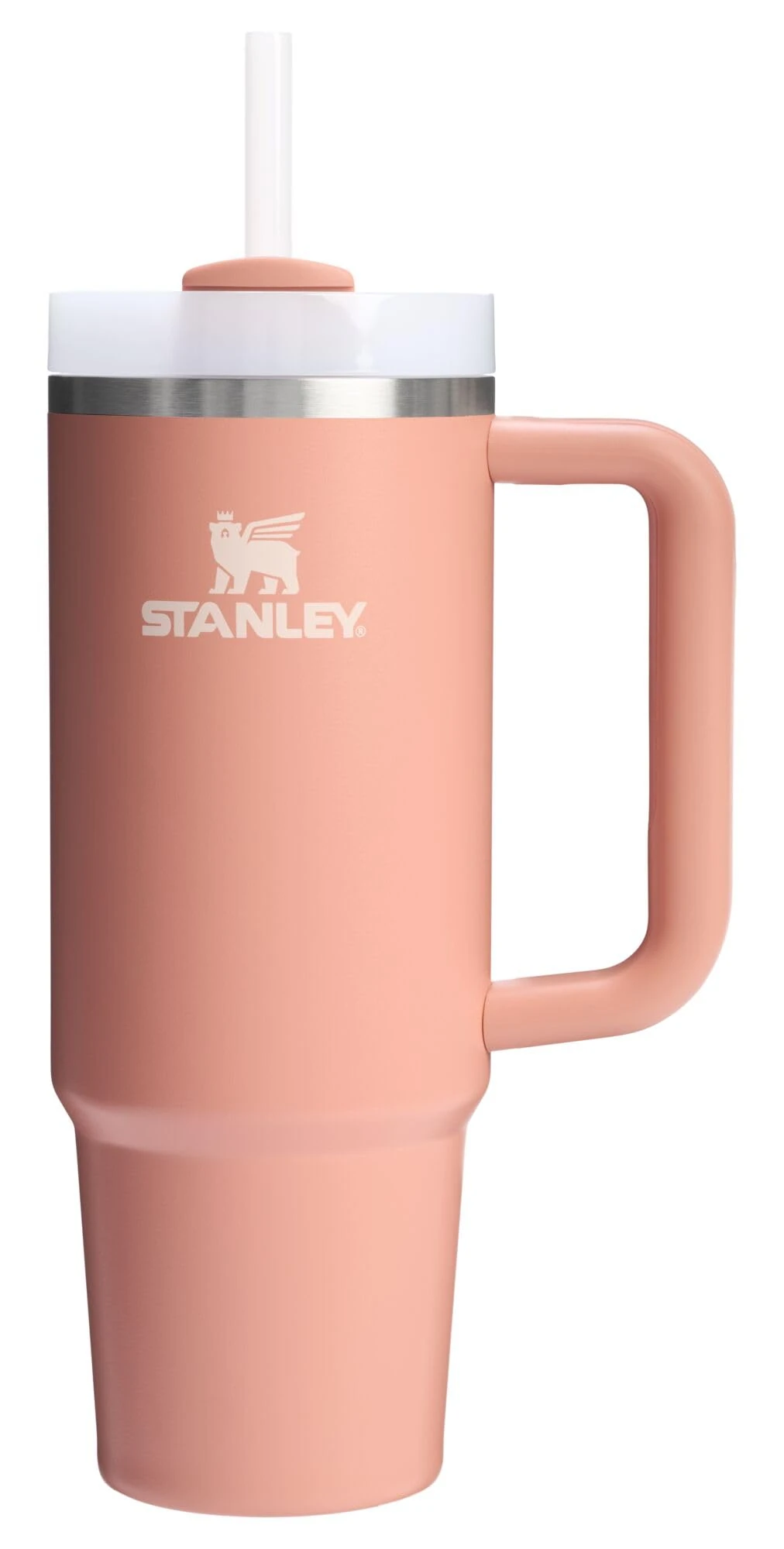 Stanley Quencher H2.0 Tumbler with Handle and Straw 30 oz | Flowstate 3-Position Lid | Cup Holder Compatible for Travel | Insulated Stainless Steel Cup | BPA-Free | Sienna
