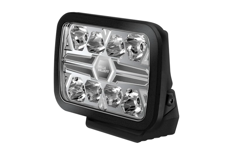 HELLA VALUEFIT 1FE 357 666-021 LED-Lightbar - LBE 2 490-12/24V - 4600lm - slim - Reference number: 37.5 - ECE - Clear diffusing lens - white - Light colour: white/yellow (amber)