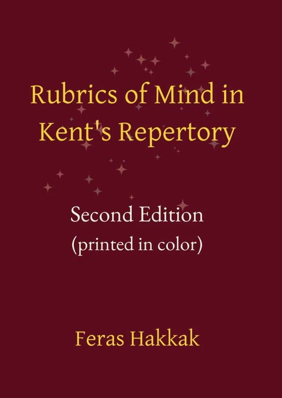 Rubrics of Mind in Kent's Repertory (Second edition) - Image 1