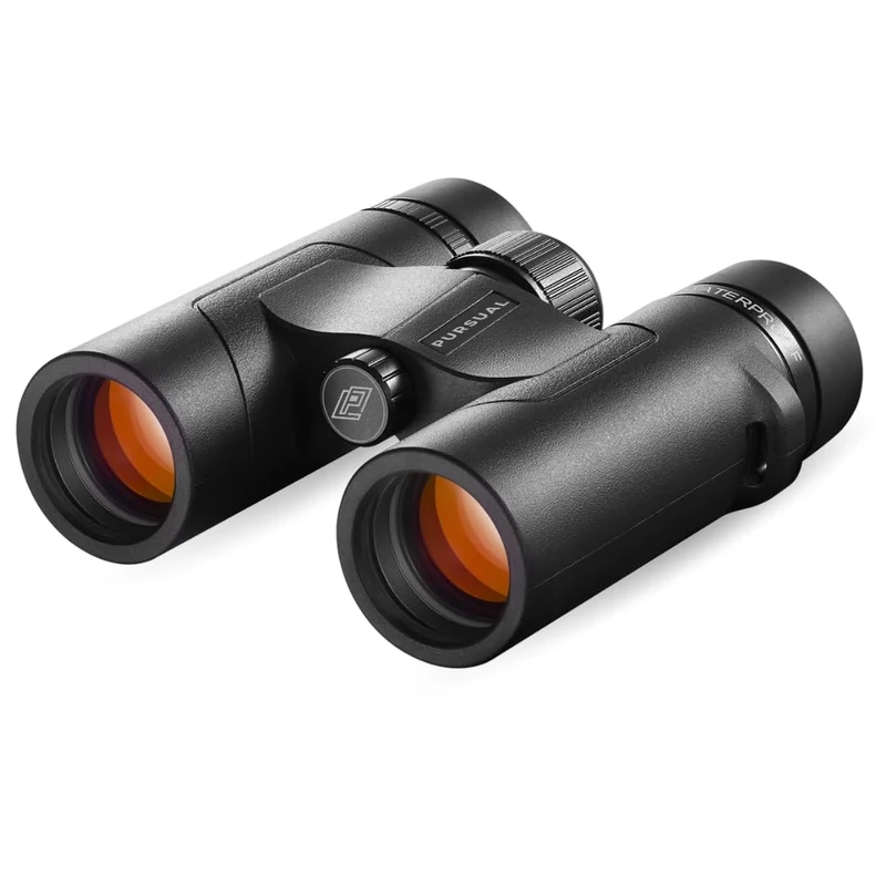 PURSUAL 8x32 ED Binoculars, High Power Binoculars for adults and young explorer's. Lightweight, Compact & Robust producing Bright, Crisp & Sharp images.
