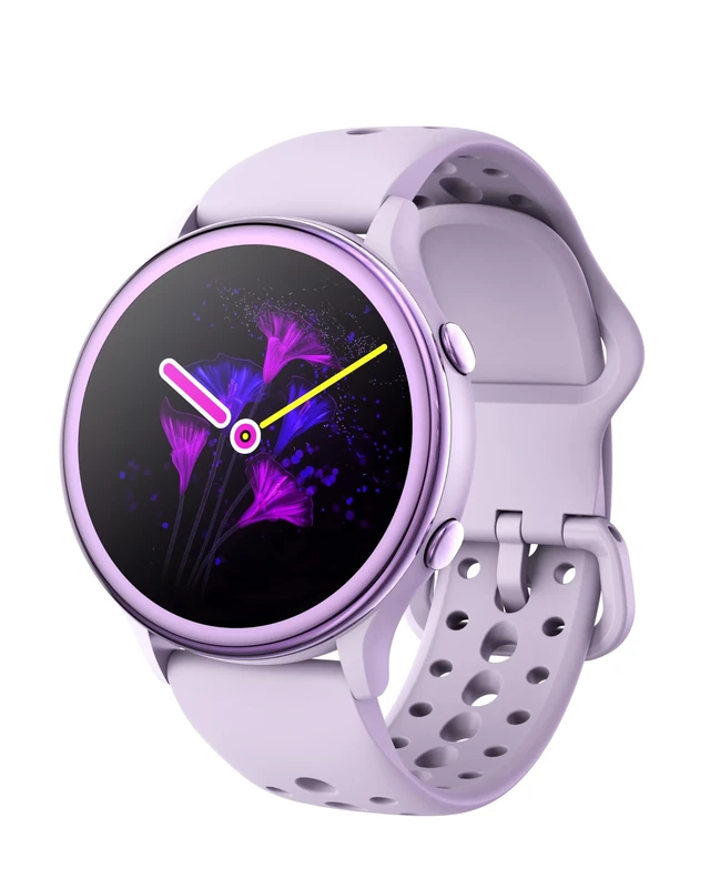 Ethelred Smart Watches for Women, Fitness Tracker with Heart Rate & SpO2 Monitor, IP67 Waterproof Activity Tracker for Men & Women, Smart Watch for Android Phones and iPhone Compatible (Purple)