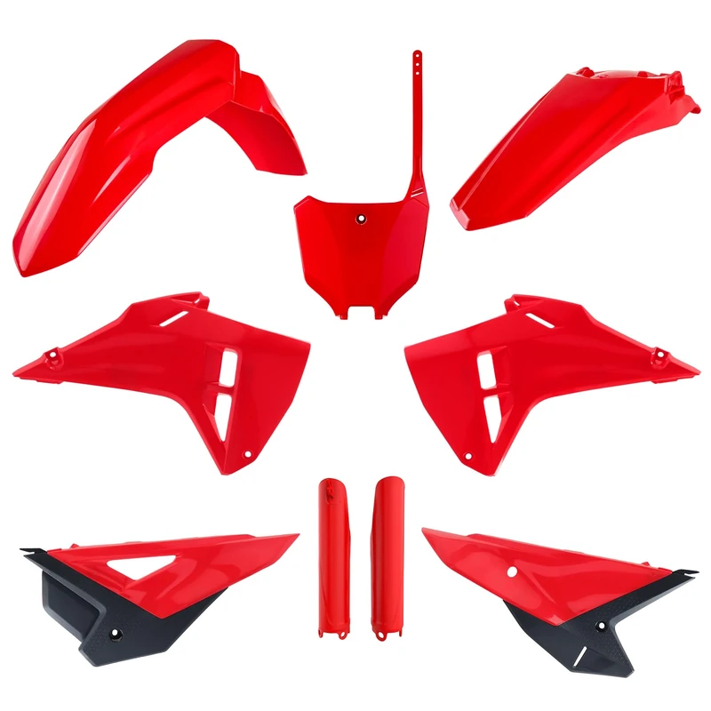 POLISPORT 91617 - Restyling Kit for Honda CRF 250R 22'-24' and CRF 450R 21'-24' - Quality and Durability Guaranteed, Colour Red