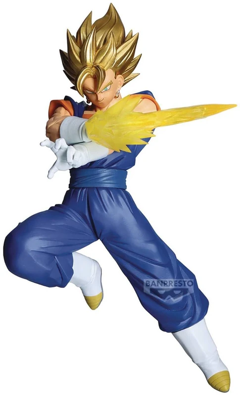 Banpresto Super Vegito Dragon Ball Z Collectible Action Figure - Dokkan Battle 10Th Anniversary 19 cm, BP29379P, Multicolor, Optima for Anime Fans