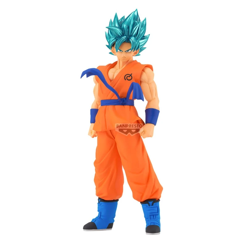 BANPRESTO Goku Dragon Ball Super - Blood of Saiyans Collectible Action Figure 18 cm, BP29380P, Multicoloured, Optima for Anime Fans