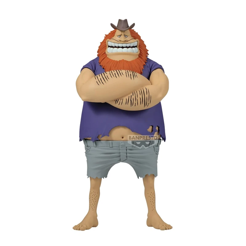 Banpresto Jaguar D. Saul One Piece Dxf The Grandline Series Special 18 cm BP29390P Collectible Figure, Multi-Colour, Ideal for Anime Fans