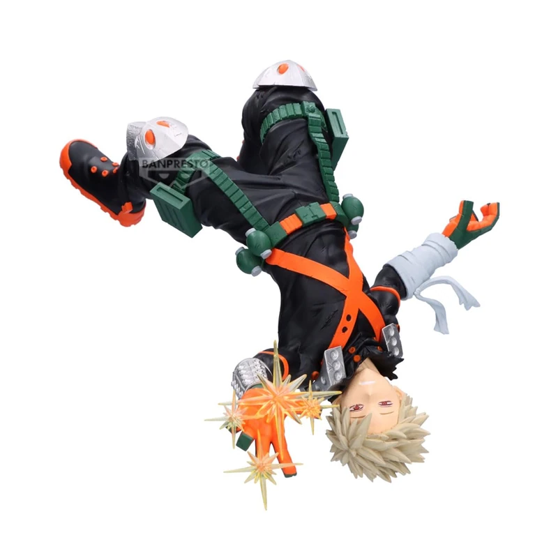 Banpresto Katsuki Bakugo My Hero Academia Collectible Action Figure - Maximatic 17 cm, BP29373P, Multicoloured, Optima for Anime Fans
