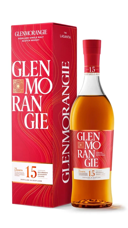 Glenmorangie The Lasanta 15 Years Old Highland Single Malt Scotch Whisky, 70cl