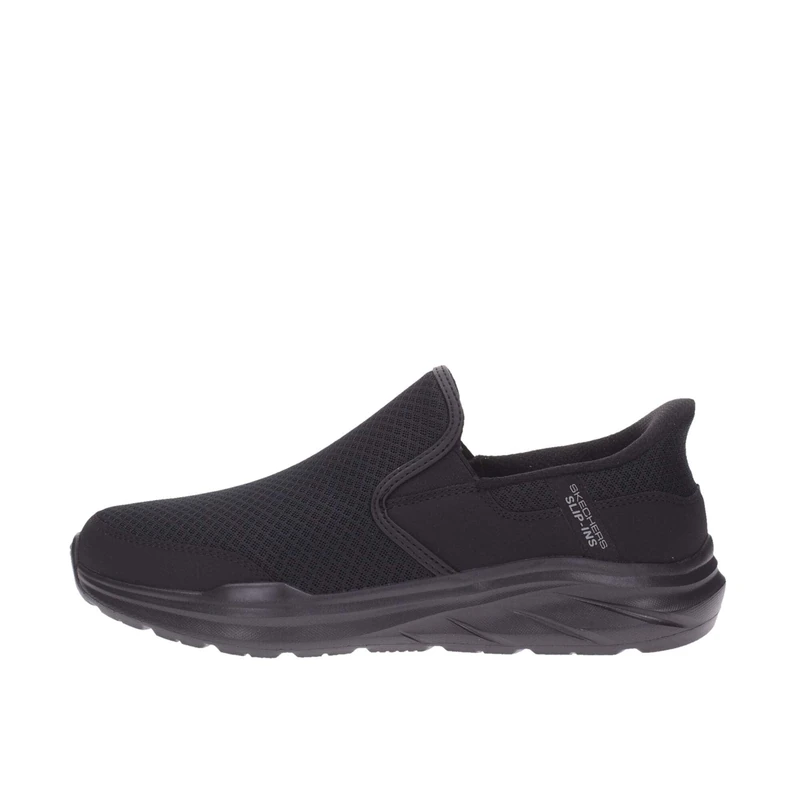 Skechers Men's Equalizer 6.0 Stoaver Sneaker, Black Mesh/Pu, 8.5 UK - Image 1