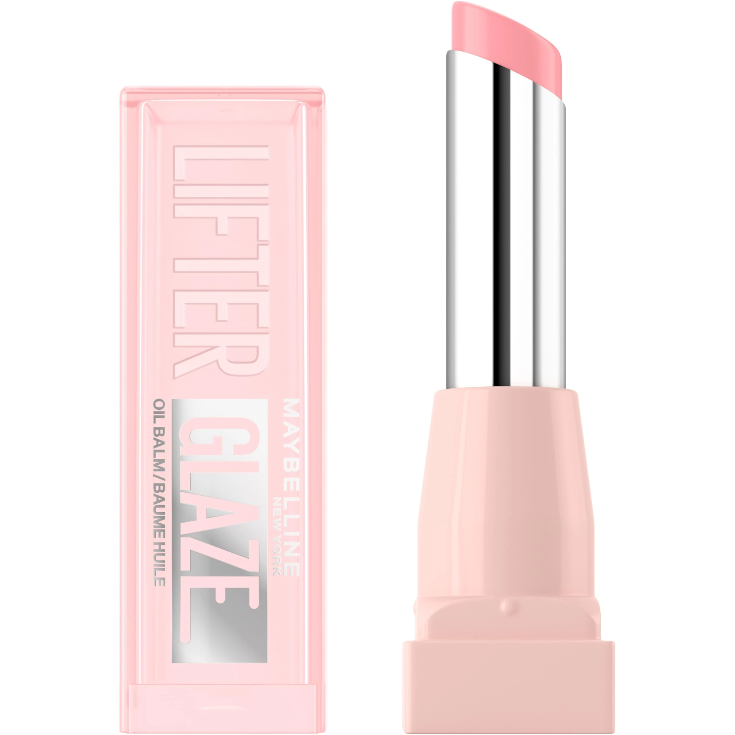 Maybelline New York Lifter Glaze, Lip Balm, formulated with Hyaluronic Acid & Acerola Cherry Extract, for up to 24H hydration, ultra-comfortable feel (Shade: Pink Drip)