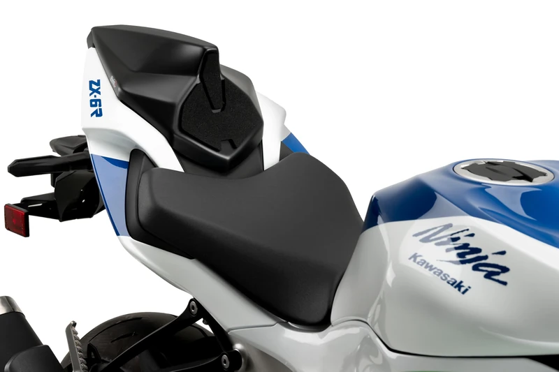 Puig 21977J Tail Cowl for Kawasaki ZX-6R Ninja with Sporty and Aerodynamic Design, Matte Black