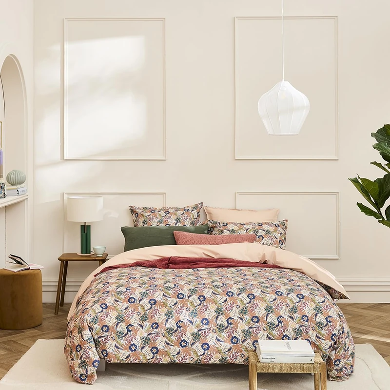 Essix Ohana Cotton Percale Duvet Cover, 260 x 240 cm - Image 1