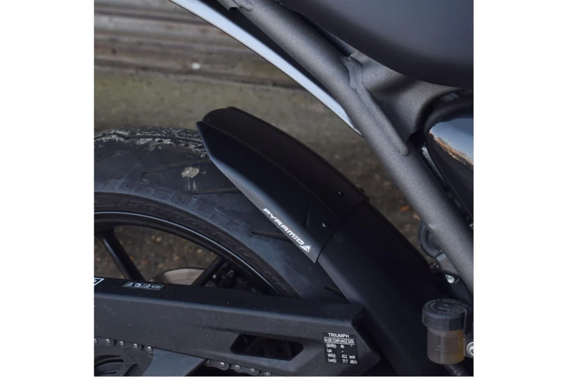 Puig 22351J Rear Fender Extension - Additional Protection and Enhanced Aesthetics, Matte Black