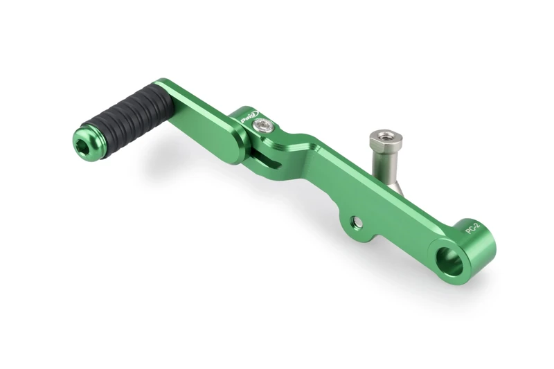 Puig 21779V Gear Shift Lever - Sporty Design, Ergonomics, and Personalized Adjustment, Green