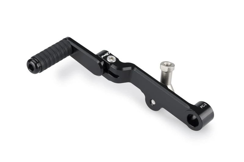 Puig 21779N Gear Shift Lever - Sporty Design, Ergonomics, and Personalized Adjustment, Black
