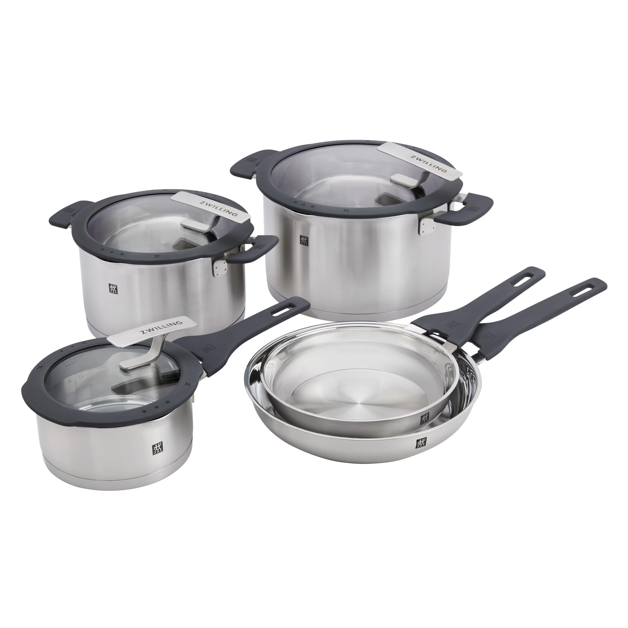 ZWILLING Simplify 8-pc Stainless Steel Cookware Set