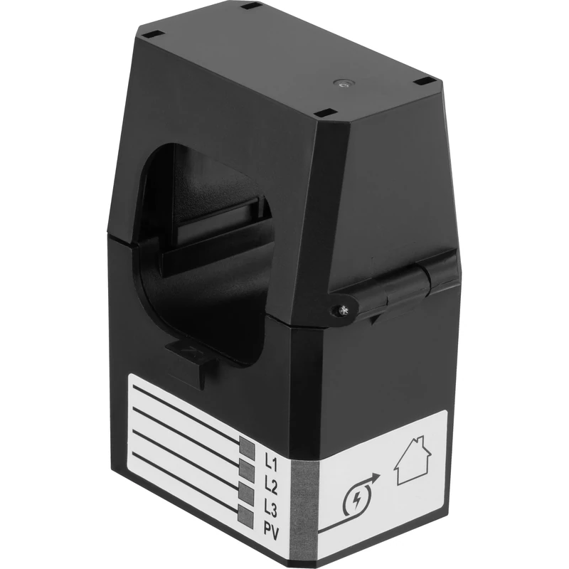 Sync Energy EV Charger CT Clamp for Dynamic Load Management, Overloaded for Sync Energy EV Chargers, Pre-wired 1m Cable, BG Sync EV, Black, 400A, EVA400CT1