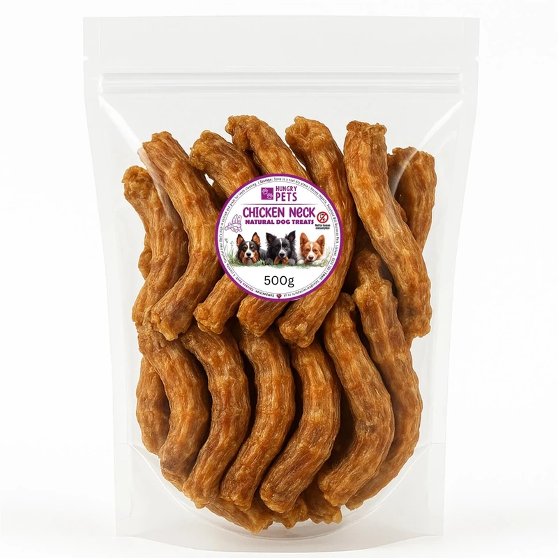 Chicken Necks, Natural Dog Treat (500g)