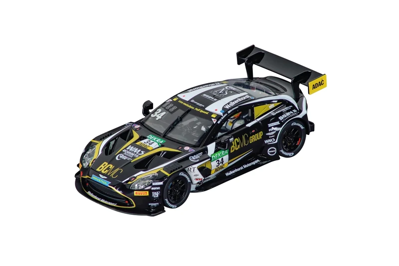 Carrera Digital 132 20032070 Aston Martin Vantage AMR GT3 Evo Walkenhorst Motorsport No34 1:32 Scale Slot Car With Working Front, Rear & Brake Lights Suitable For Ages 8 Years+