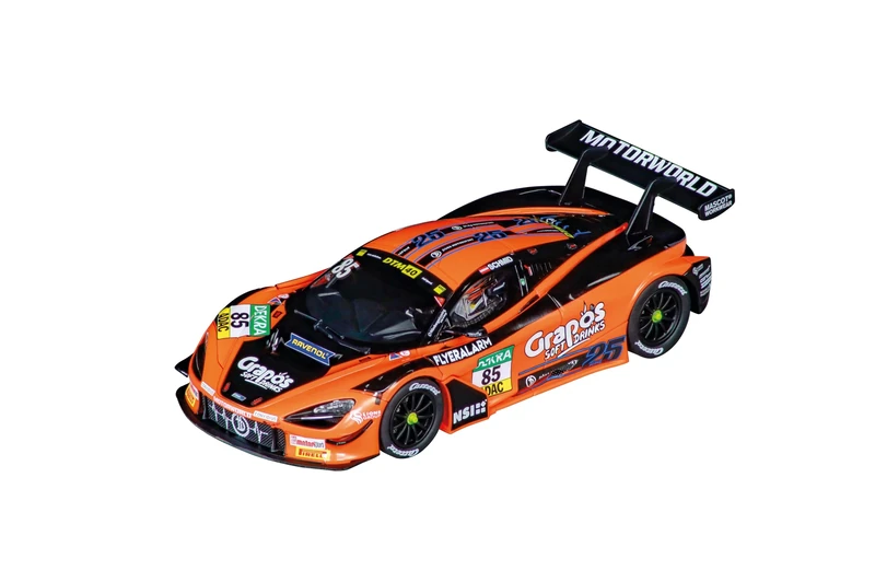 Carrera Digital 132 20032075 McLaren 720S GT3 Dörr Motorsport No85 DTM 2024 1:32 Scale Slot Car With Working Front, Rear & Brake Lights Suitable For Ages 8 Years+