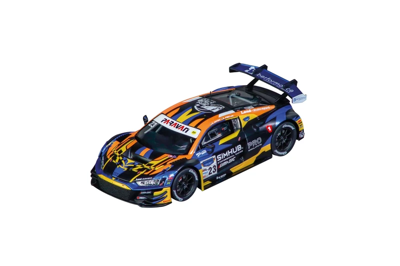 Carrera Digital 132 20032072 Audi R8 LMS GT3 evo II Land Motorsport No23 1:32 Scale Slot Car With Working Front, Rear & Brake Lights Suitable For Ages 8 Years+