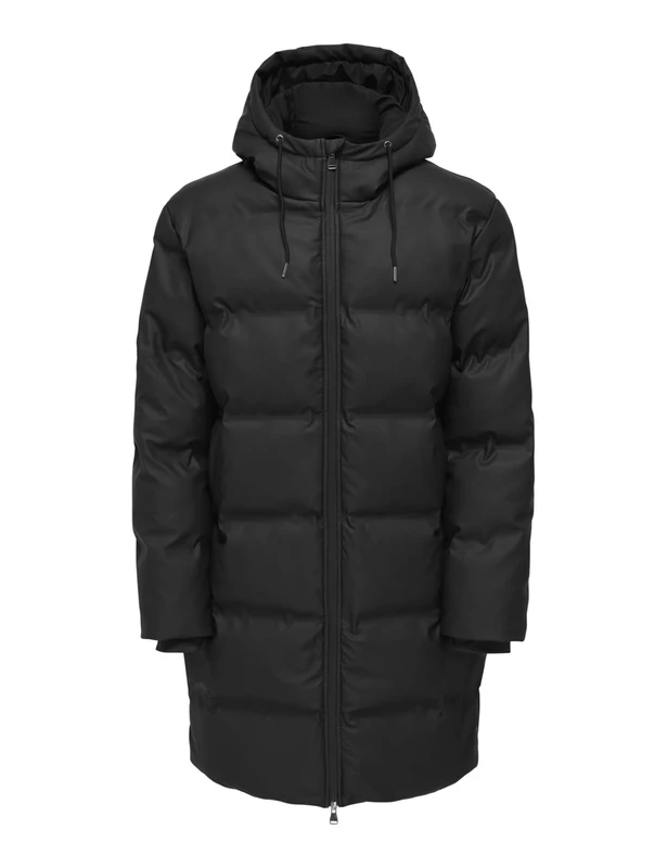 ONLY & SONS Men's Onsroyce Puffer Jacket OTW, Black, XX_L, black, xx_l