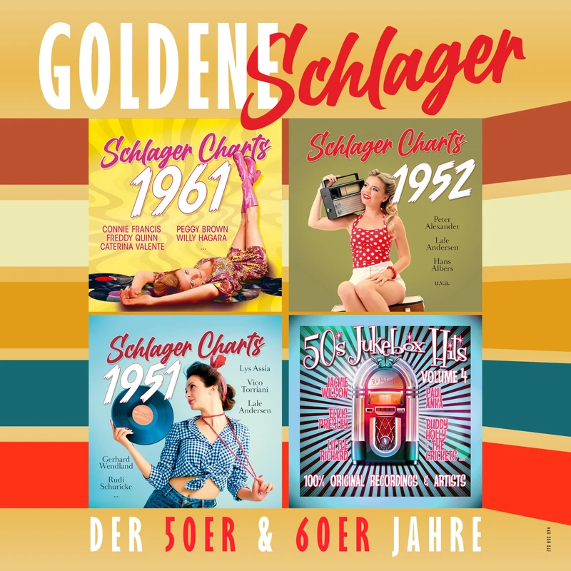 Goldene Schlager der 50er & 60er Jahre [VINYL]