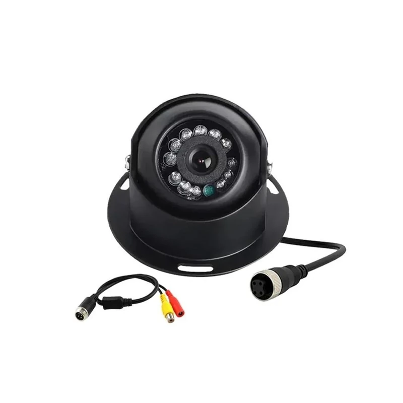 rear view camera for car Heavy Duty AHD 1080P Dome Reversing Camera With Night Vision Universal Mount Backup Cameras For Trucks RVs,Trailers(Black,Camera-RCA)