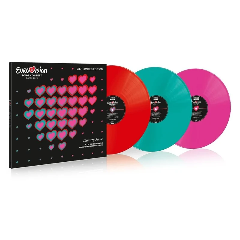 Universal Music Eurovision Song Contest Basel 2025 - 3LP Vinyl