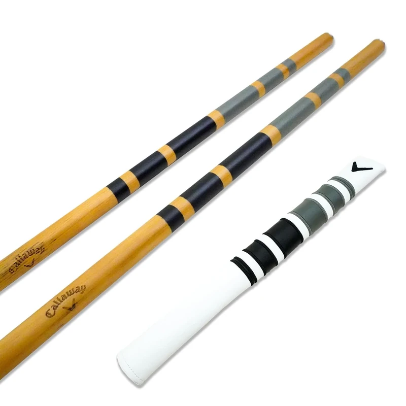Callaway Heritage Wood Golf Alignment Sticks with Cover - Image 1