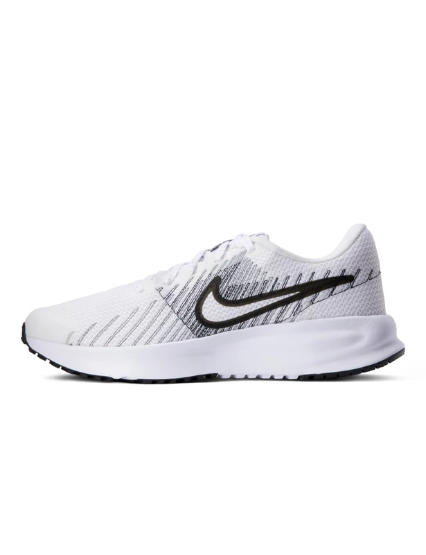 Nike Run Defy Womens Laced Shoes, White/Black-Smoke Grey, 4.5 UK - Image 1