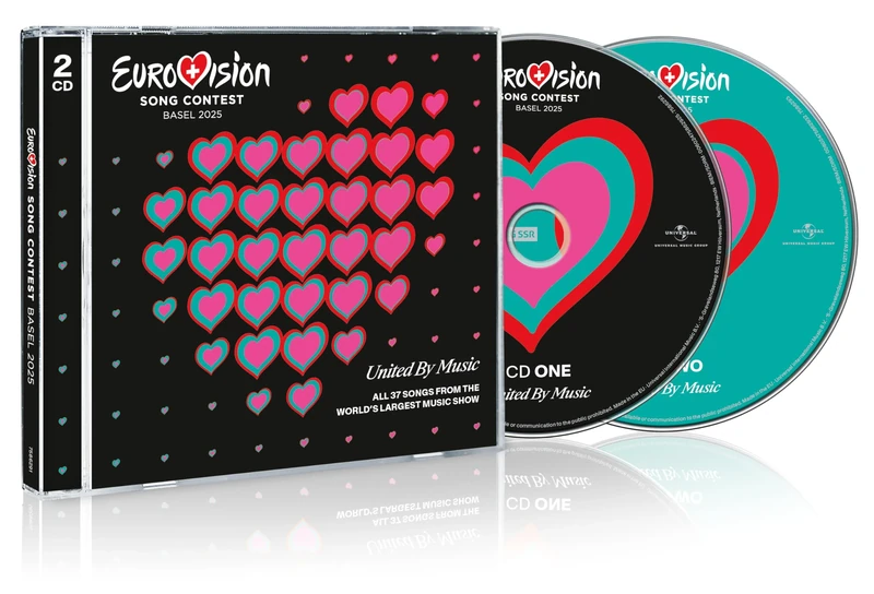UMC Eurovision Song Contest Basel 2025 - Official 2CD Album - Image 1