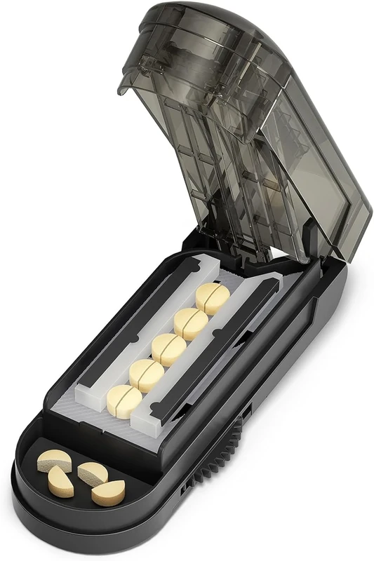 BUG HULL Pill Cutter - Multi-Pill Splitter with Hidden Blade