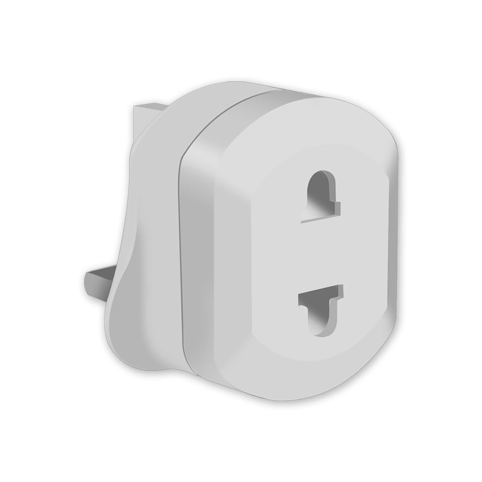 Shaver Plug Adaptor UK, Toothbrush Adapter Plug UK, Shaver Adapter Plug UK, Bathroom Plug Adaptor UK, Plug for Toothbrush Charger UK, Electric Toothbrush Adapter Plug UK（1 Pack）