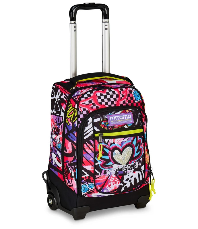 Mitama Urban Queen DR School Trolley for Girls, Elementary and Middle School, 34 litres