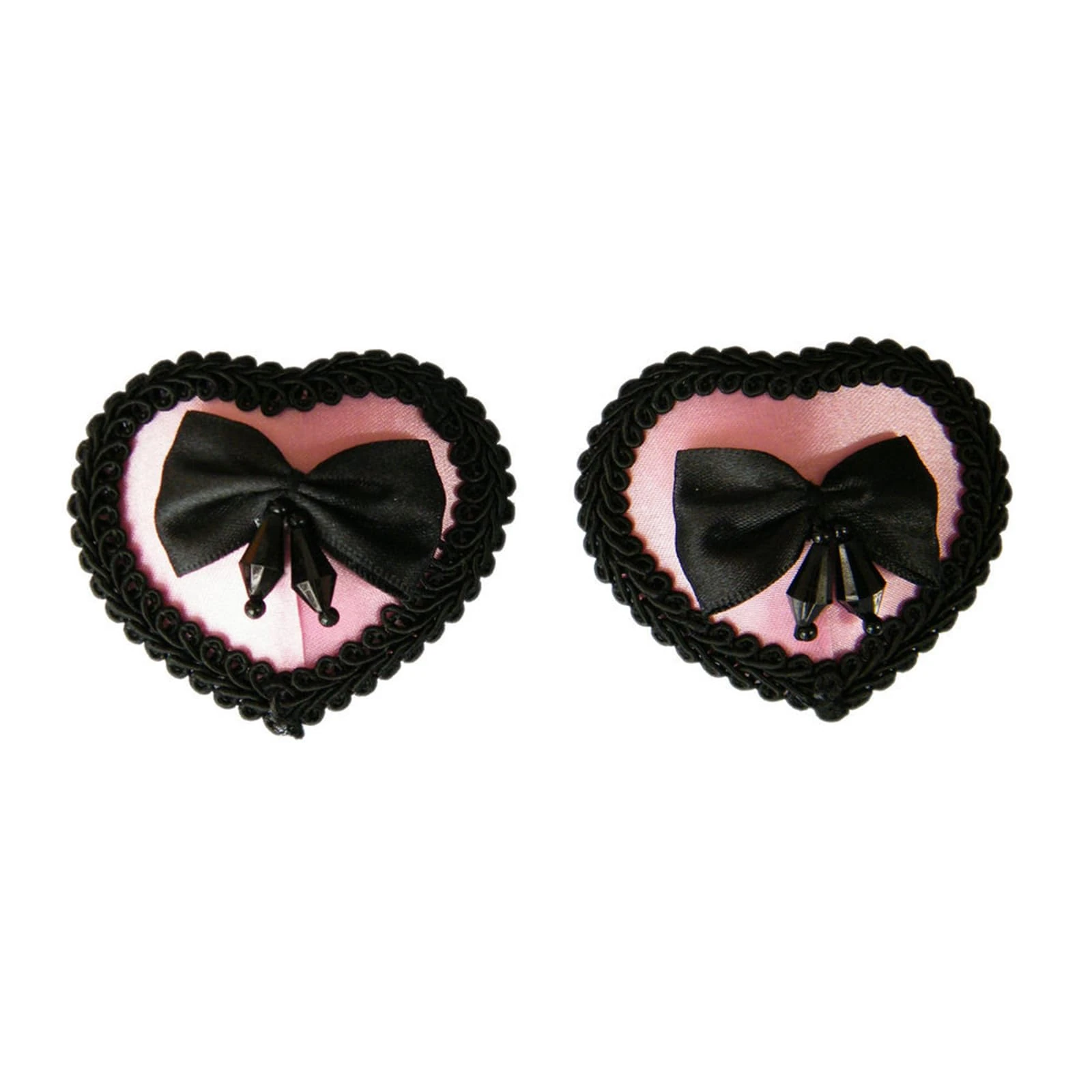 OAJABBGE Women Adhesive Nipple Shinning Sequins Tassels Bowknot Pasties Reusable Chest Stickers Breast Bra Pad