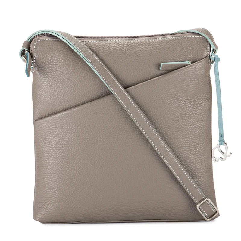 MYWALLIT N/S Cross Body, Shoulder Bag Unisex Adult, Soft Grey, Soft Grey, REGULAR
