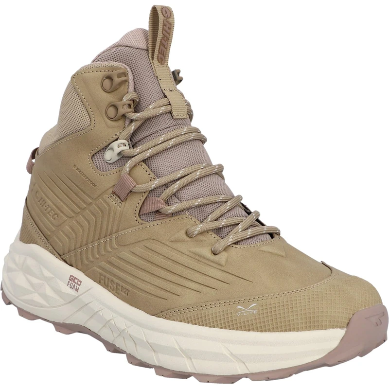 Hi-Tec Women's Fuse Trek Mid Hiking Boots, Taupe, 4 UK