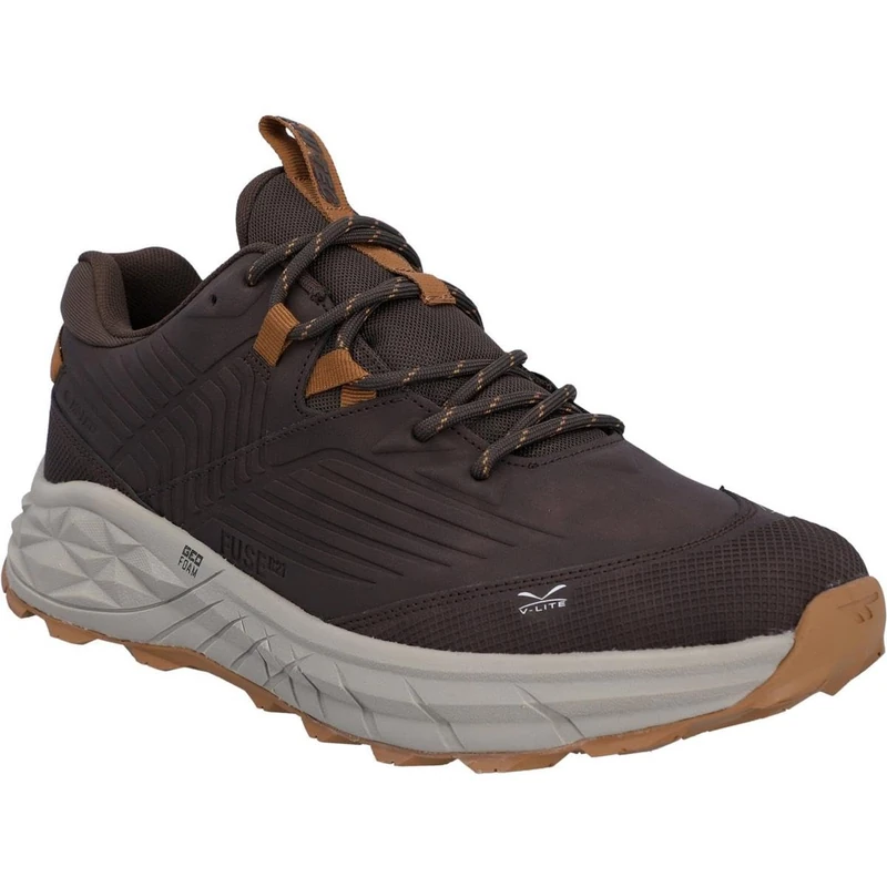 Hi-Tec Male Fuse Trek Hiking Shoes, Chocolate, 11
