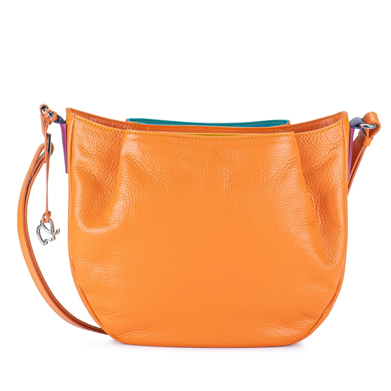 MYWALLIT Across Body Hobo, Shoulder Bag Unisex Adult, Orange, Orange, REGULAR