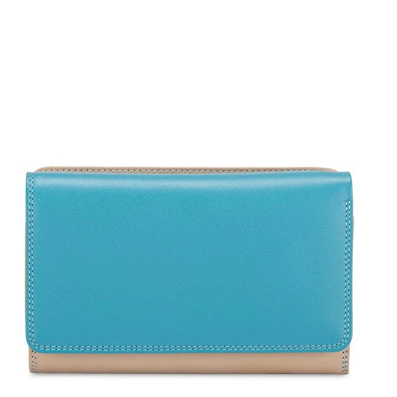 mywalit Medium Tri-Fold w/Outer Zip Purse, Wallet Unisex Adult, Sardinia, 66 Inches, Sardinia, 66 PULGADAS