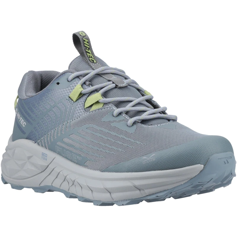 Hi-Tec Male Fuse Trail Low Trainers, Grey, 12