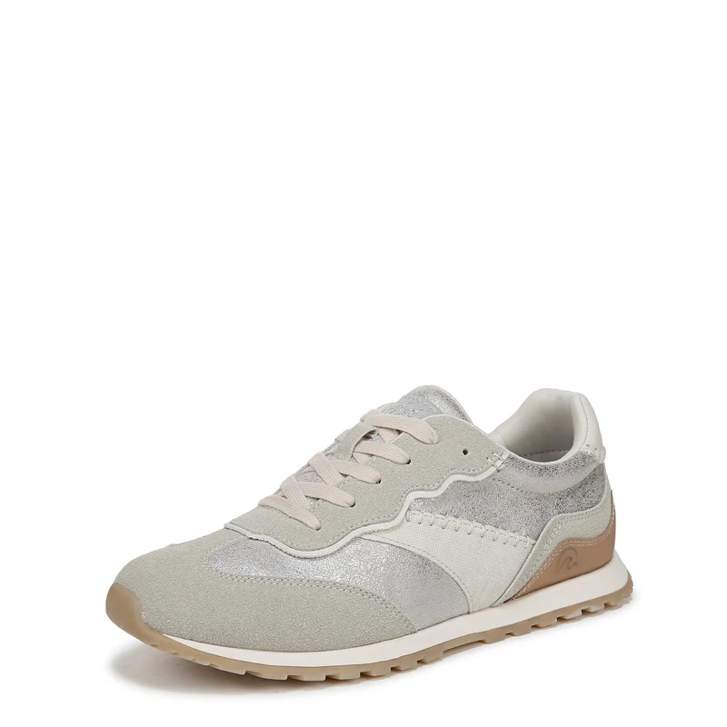 Blowfish Malibu Women's Valley Lace Up Trainer, Silver, Medium Fit, UK 8