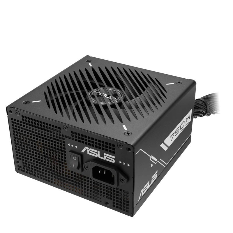 ASUS Prime 750W Bronze (750W, 80+ Bronze Certified, Dual Ball Bearings, 135mm Fan, Etched cable, 6-year warranty)