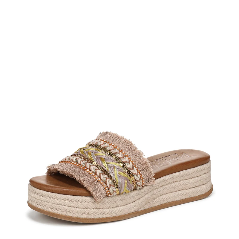 Blowfish Malibu Women's Miami Flatform Slide Sandal, Maple, Medium Fit, UK 7
